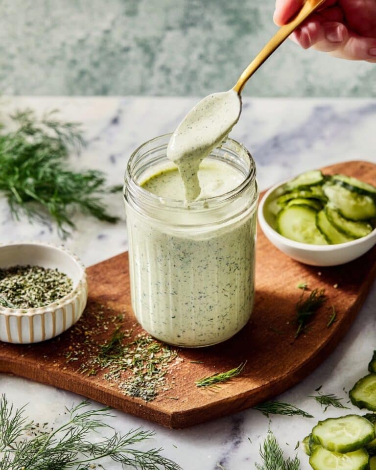 Healthy Dill Pickle Cottage Cheese Ranch Recipe