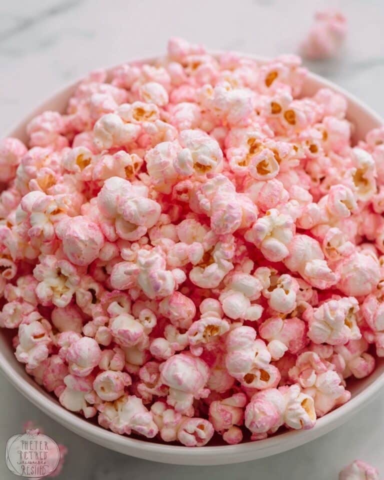 Old Fashioned Pink Popcorn Recipe