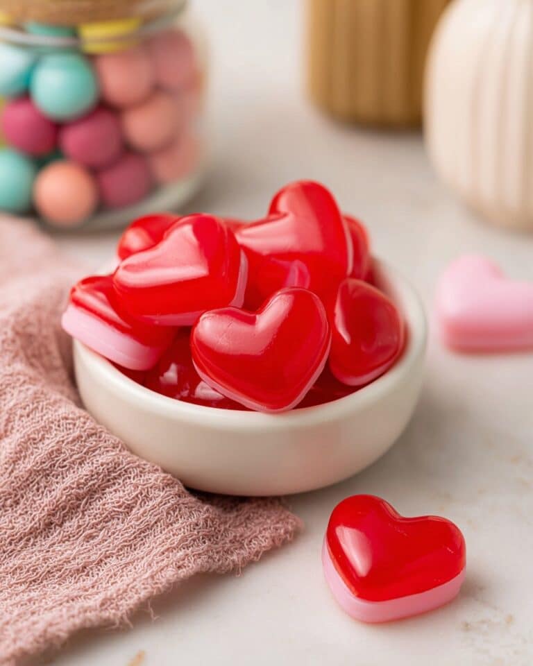 Valentine’s Day Gummy Hearts Recipe
