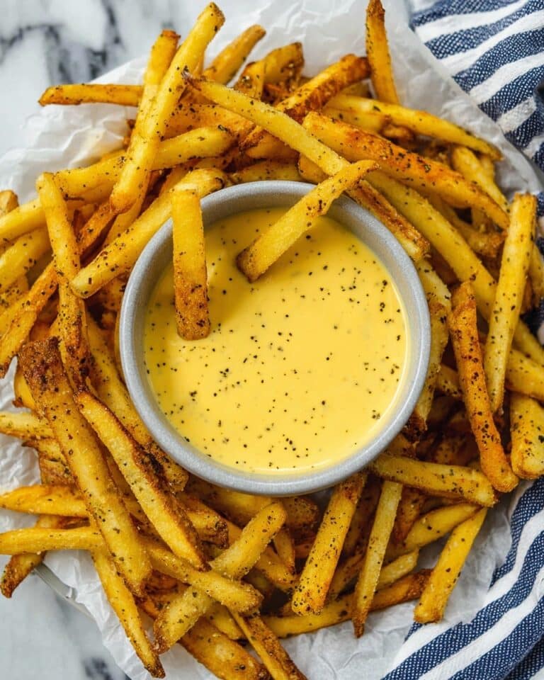 Cheese Sauce for Fries Recipe