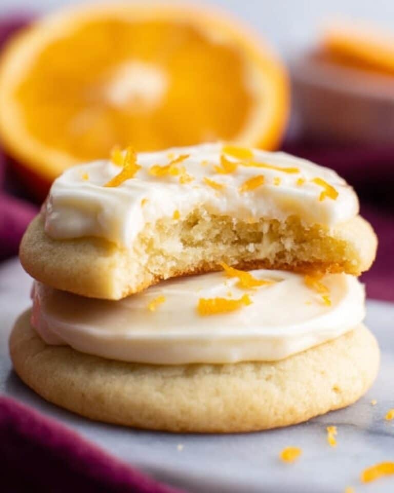 Orange Sugar Cookies Recipe