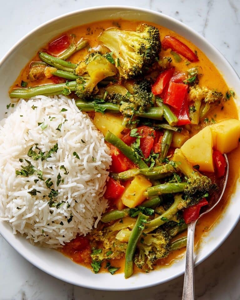 Vegetable Curry with Coconut Milk and Assorted Veggies Recipe