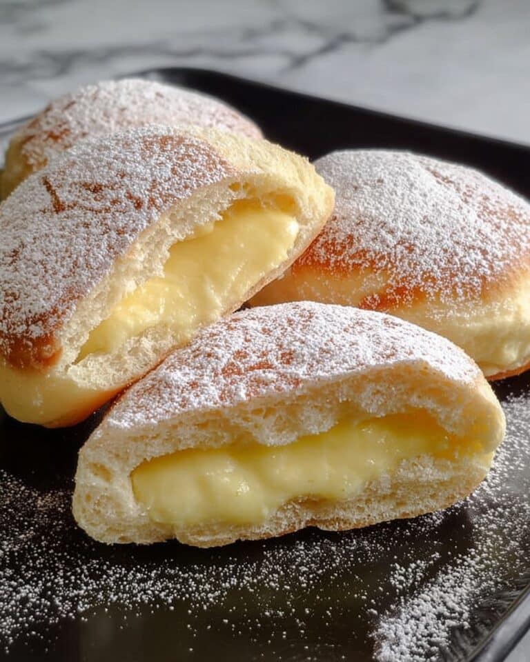 Stovetop Custard Cream Buns Recipe